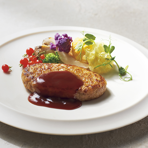 ミヤチク　ハンバーグセット