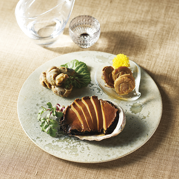 信玄　殻付あわび・煮貝詰合せ