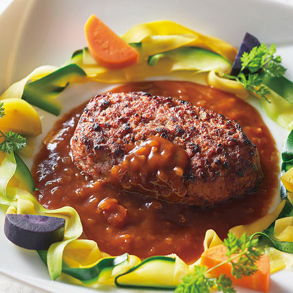 キッチン飛騨　飛騨牛ハンバーグ